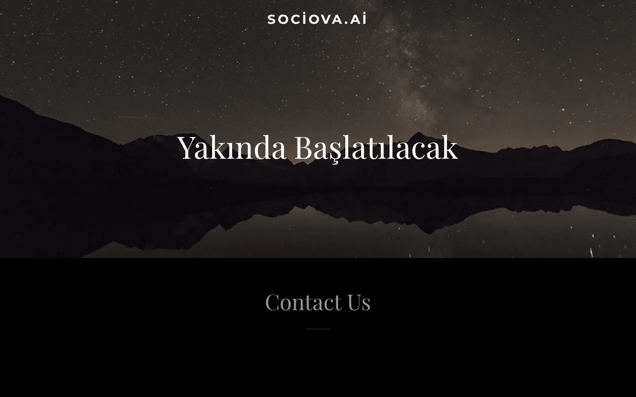 Screenshot of sociova.ai