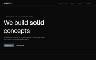 Screenshot of solidlab.ai