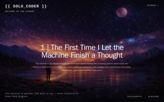 Thumbnail of solocoder.ai