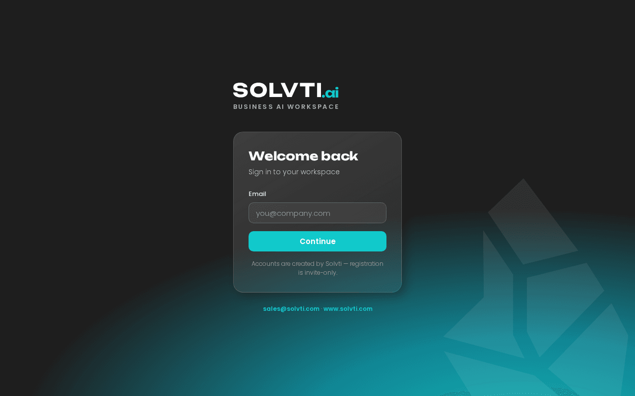 Screenshot of solvti.ai