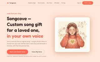 Thumbnail of songcove.ai