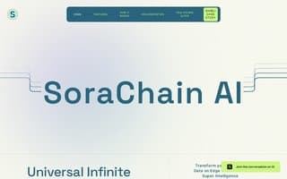 Screenshot of sorachain.ai