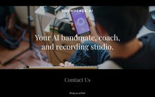 Screenshot of soundsage.ai
