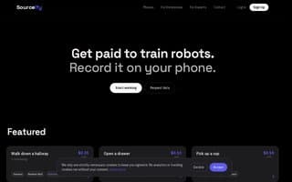 Screenshot of sourceify.ai