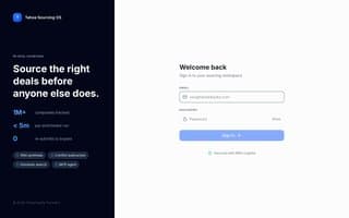 Screenshot of sourceops.ai