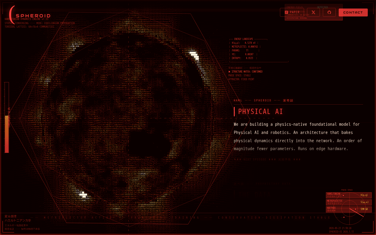 Screenshot of spheroid.ai