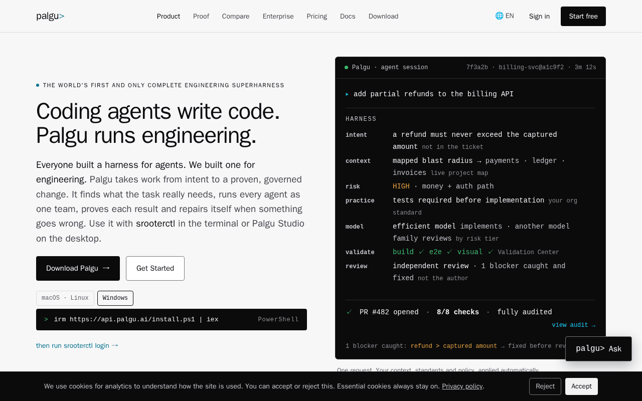 Screenshot of srooter.ai