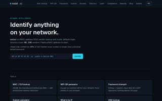 Screenshot of ssid.ai