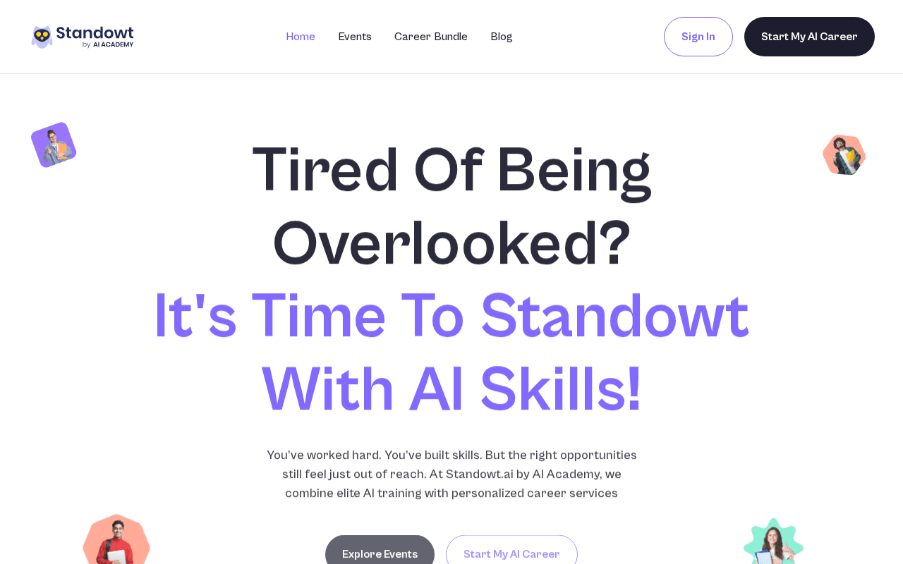 Screenshot of standowt.ai