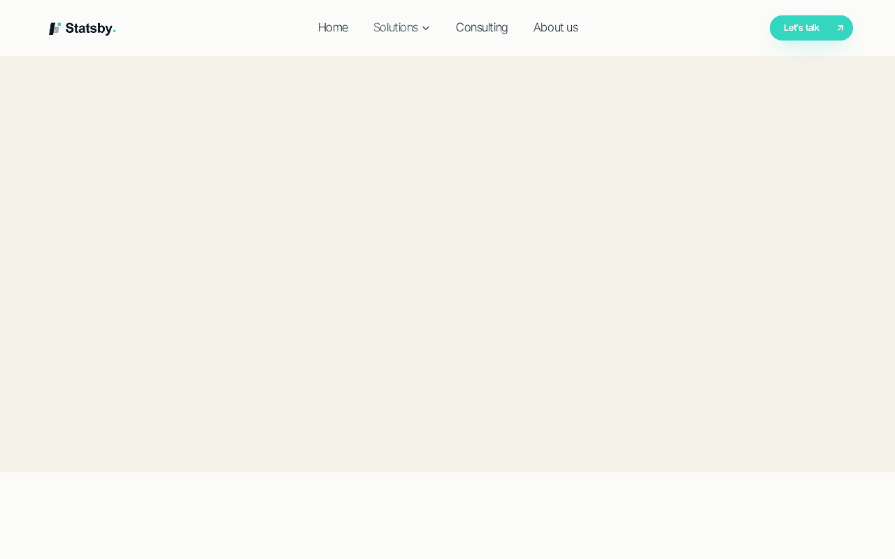 Screenshot of statsby.ai