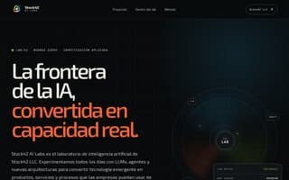 Screenshot of stock42.ai