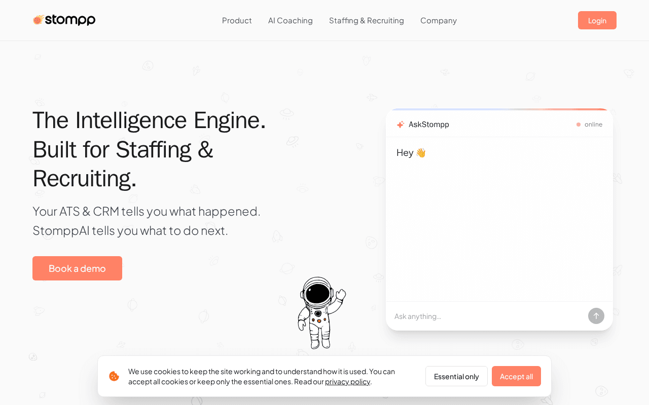 Screenshot of stompp.ai
