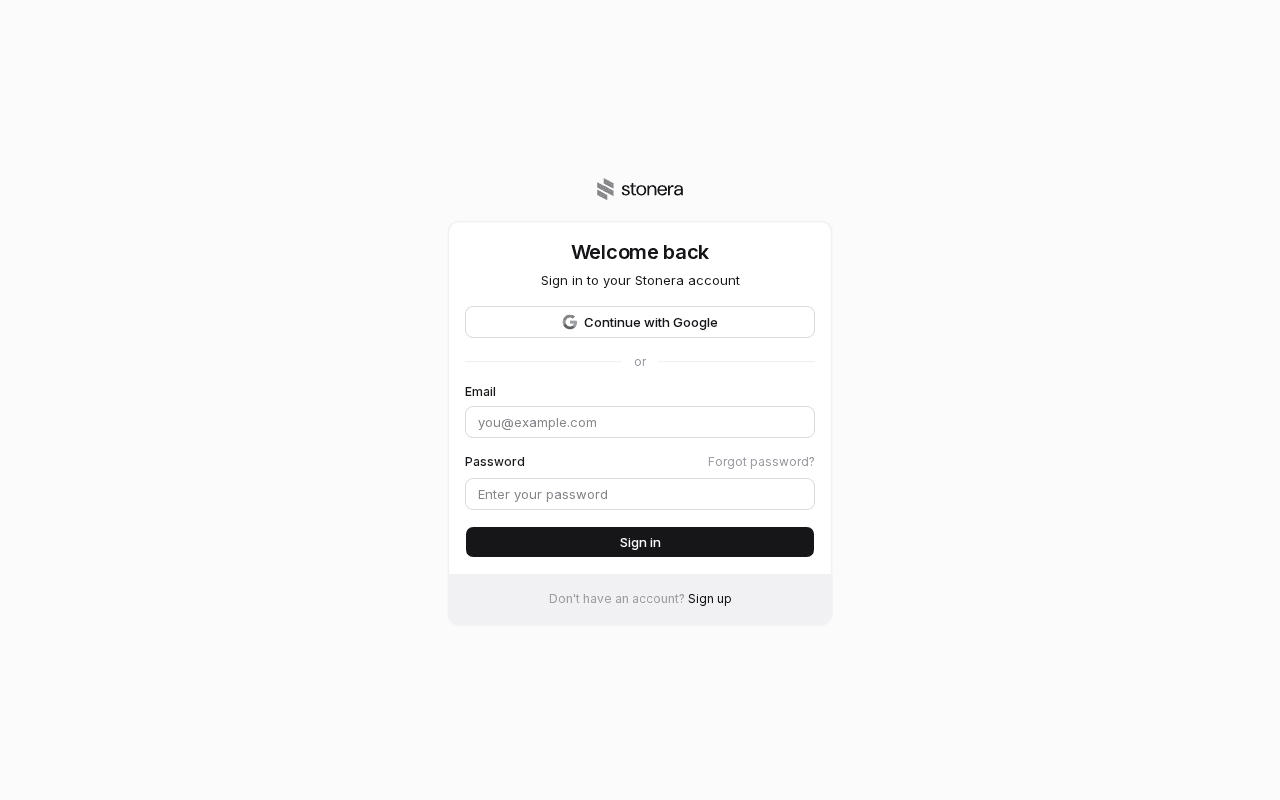 Screenshot of stonera.ai