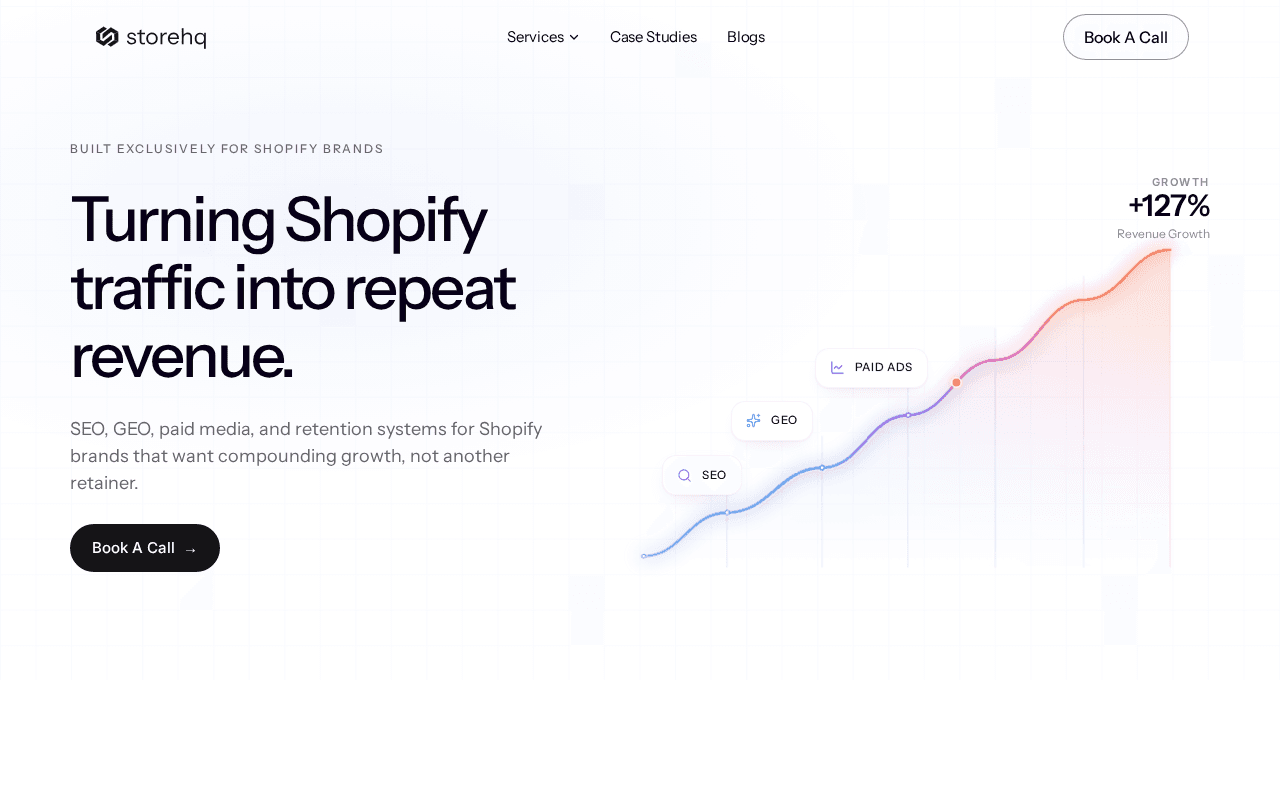 Screenshot of storehq.ai