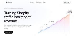 Screenshot of storehq.ai