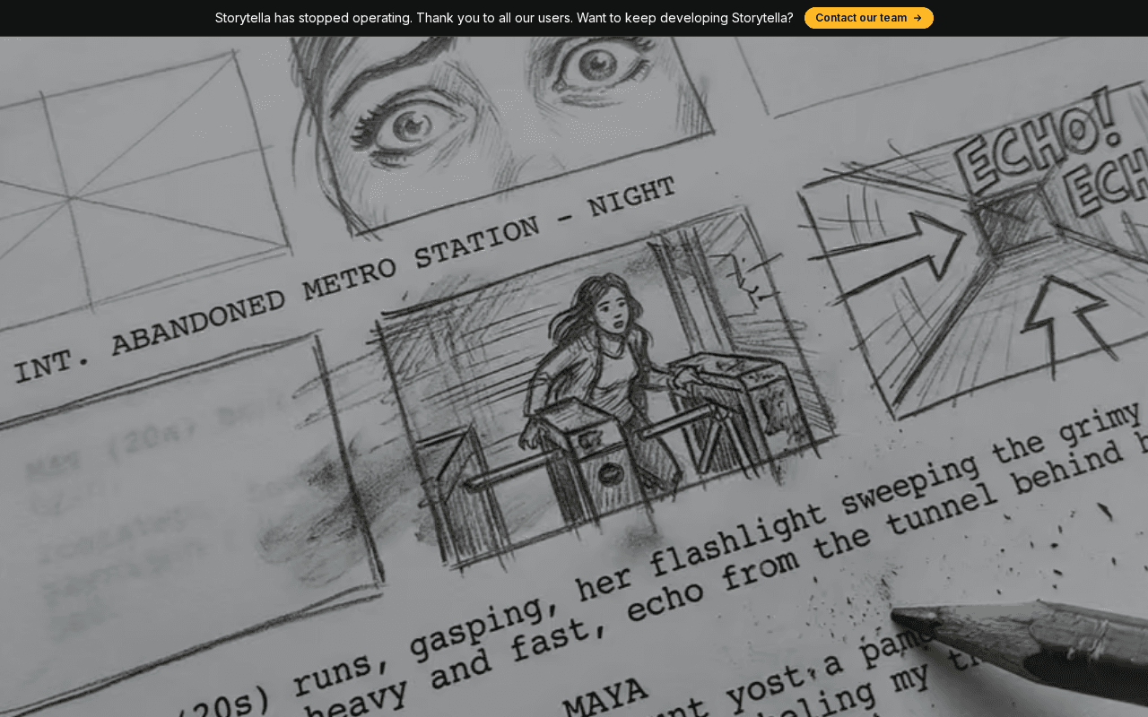 Screenshot of storytella.ai