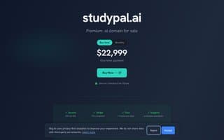 Screenshot of studypal.ai