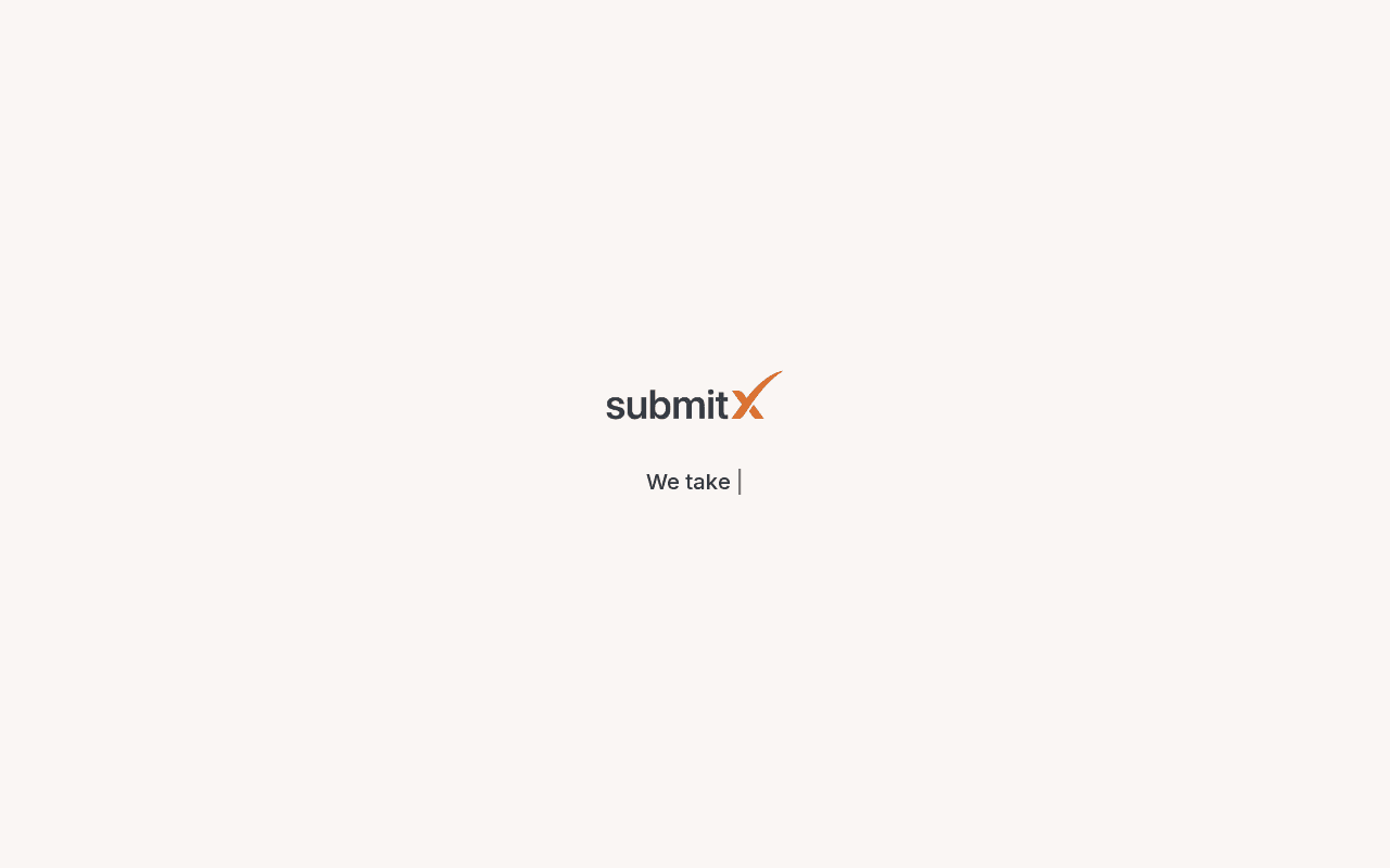 Screenshot of submitx.ai