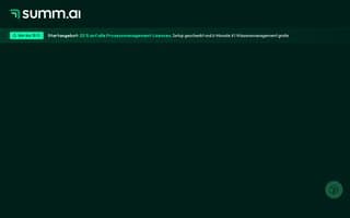 Screenshot of summ.ai