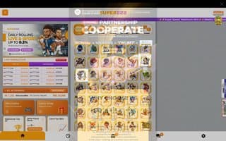 Screenshot of super222.ai