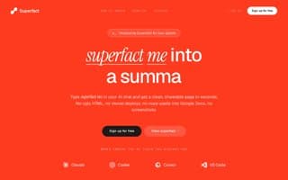 Thumbnail of superfact.ai