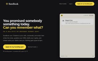 Thumbnail of surebook.ai