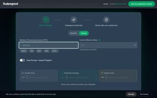Screenshot of swipegood.ai