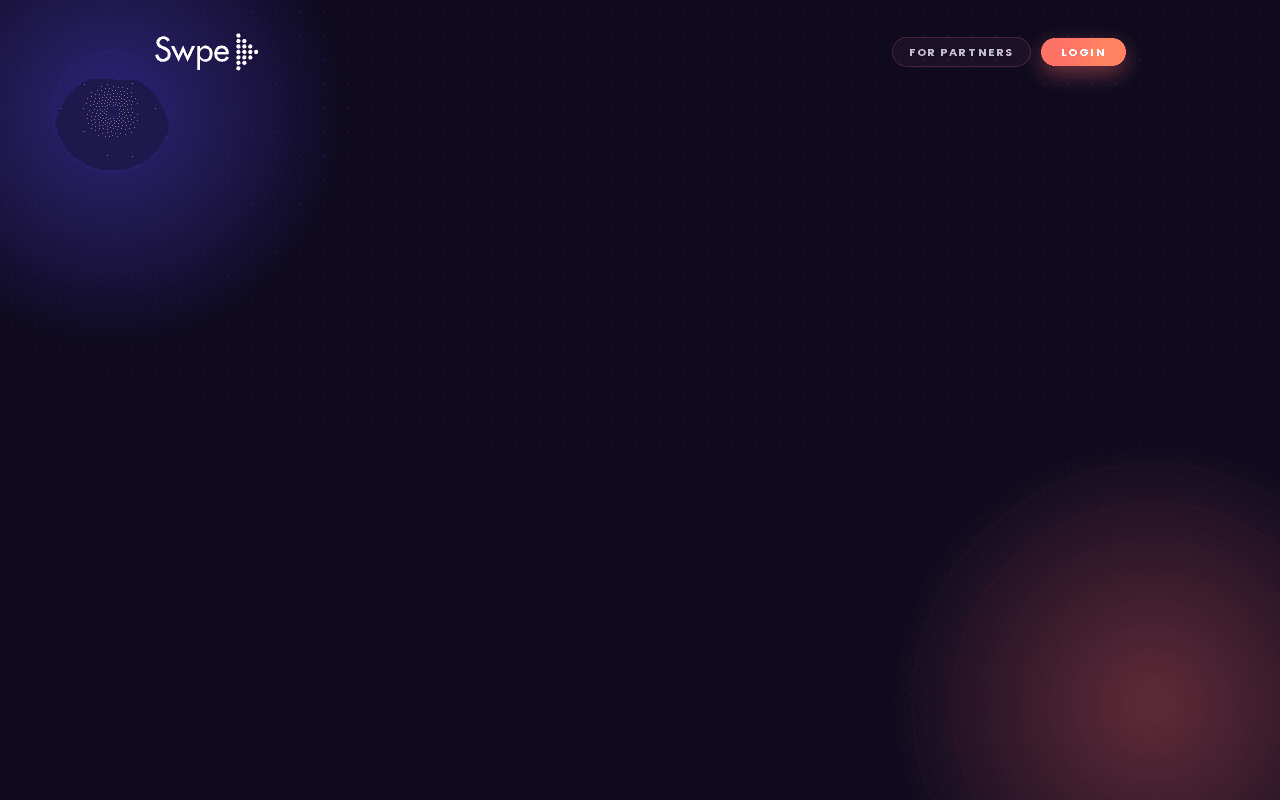 Screenshot of swpe.ai