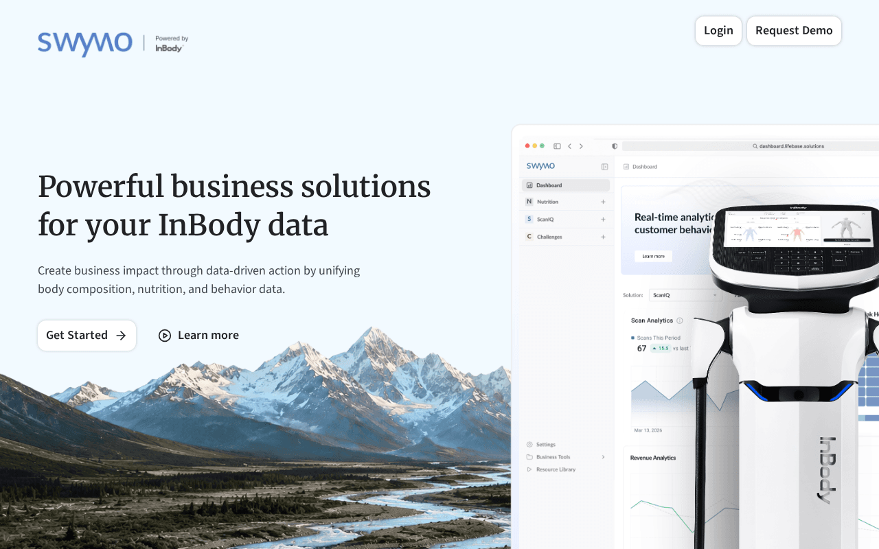 Screenshot of swymo.ai