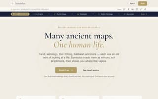 Screenshot of symbolos.ai