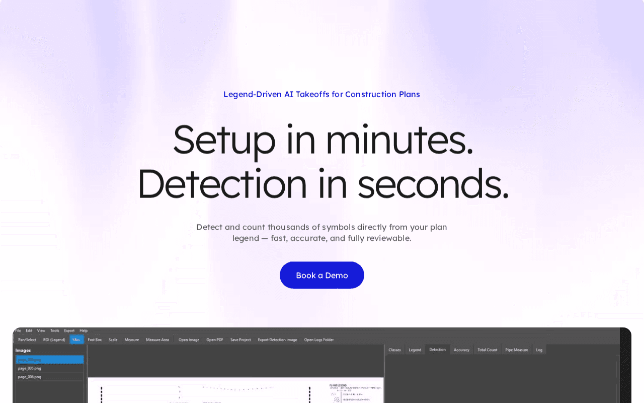 Screenshot of symdex.ai