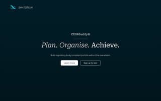 Screenshot of symtote.ai