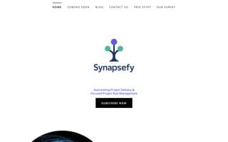 Screenshot of synapsefy.ai