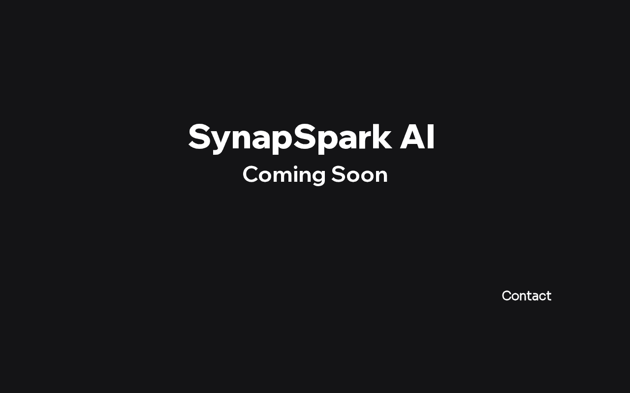 Screenshot of synapspark.ai