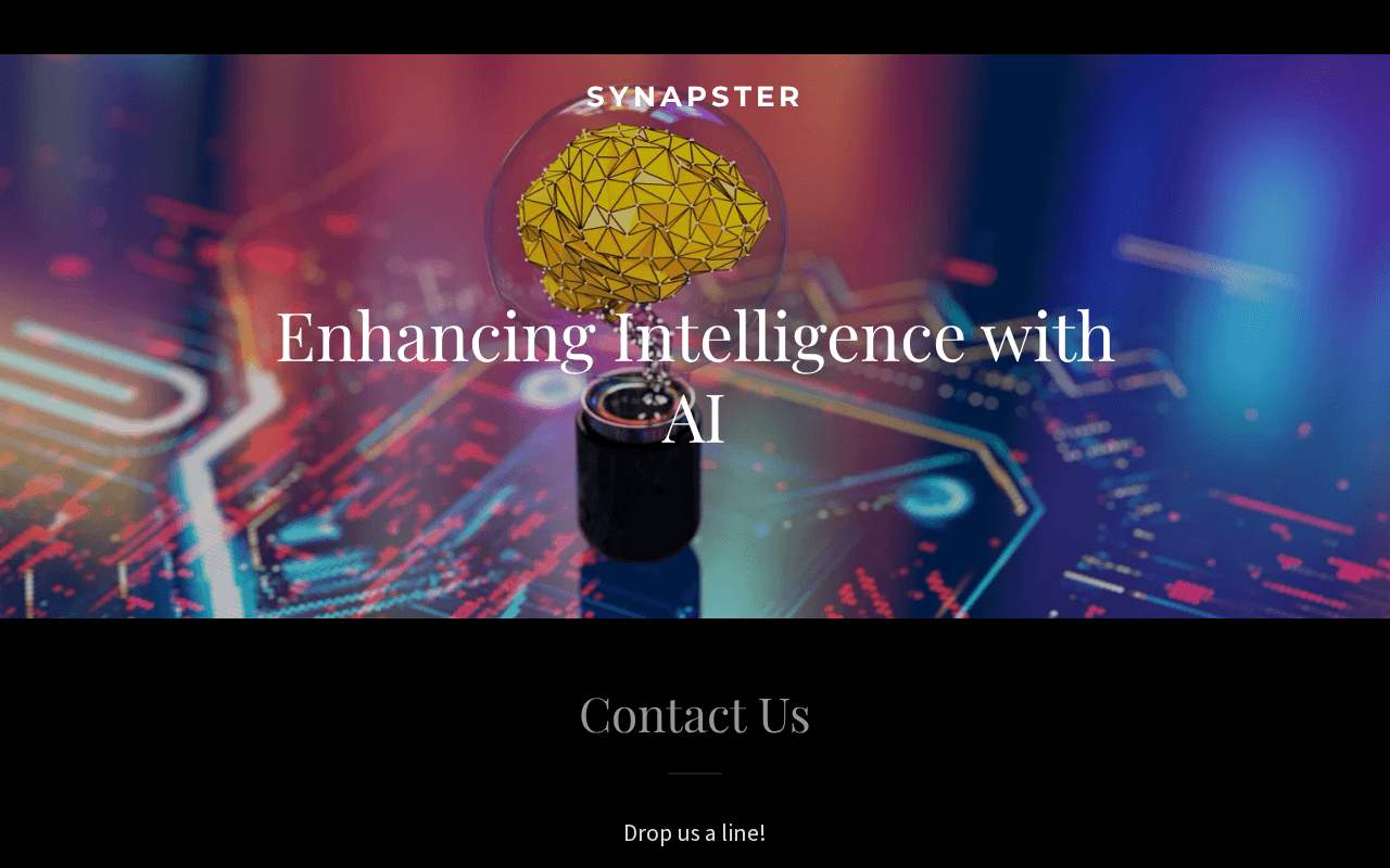 Screenshot of synapster.ai