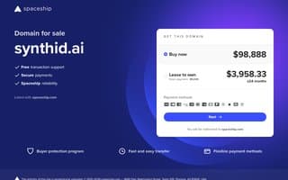 Screenshot of synthid.ai