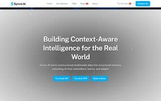 Screenshot of synvo.ai