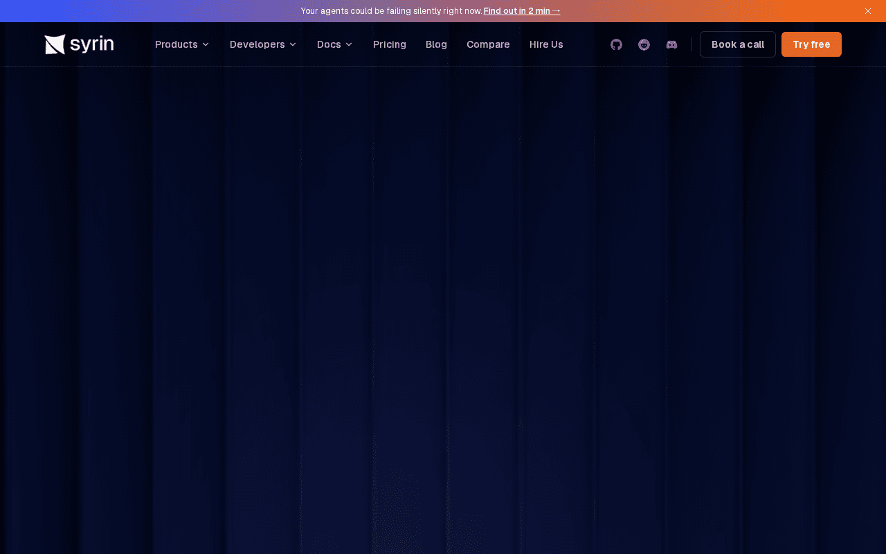 Screenshot of syrin.ai