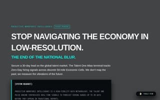 Screenshot of talentone.ai