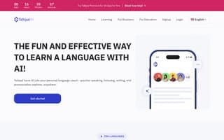 Screenshot of talkpal.ai