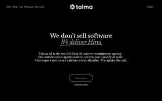 Thumbnail of talma.ai