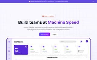 Screenshot of talowiz.ai