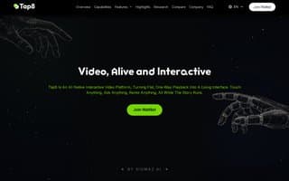 Screenshot of tap8.ai