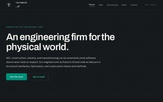 Screenshot of tatawur.ai