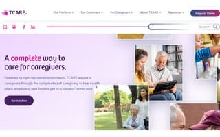 Screenshot of tcare.ai