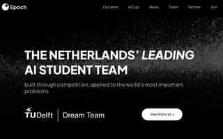 Screenshot of teamepoch.ai