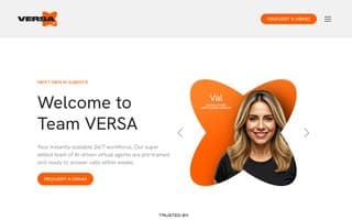 Screenshot of teamversa.ai