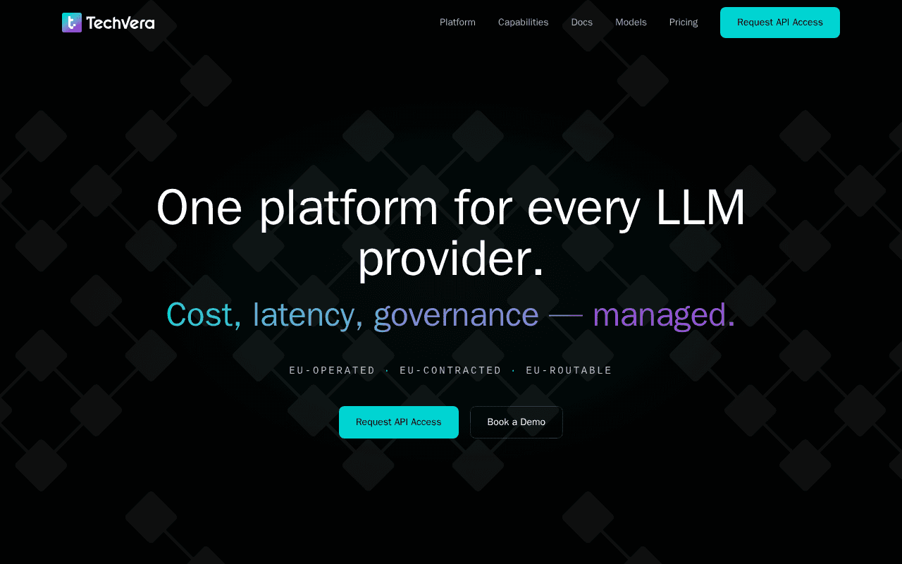 Screenshot of techvera.ai