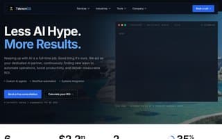 Screenshot of teknon.ai