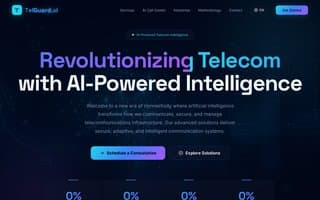 Screenshot of telguard.ai
